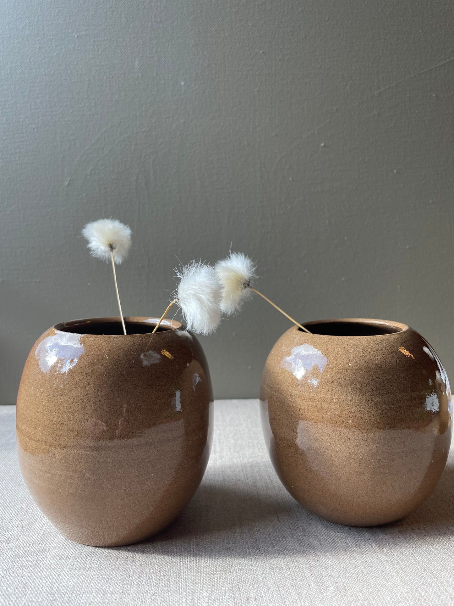Vase mokka