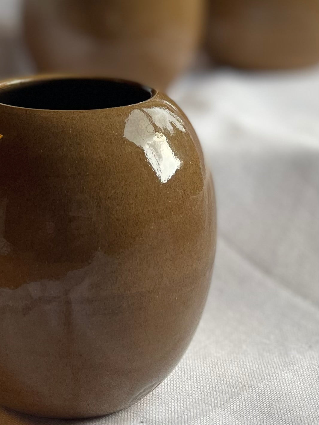 Vase mokka